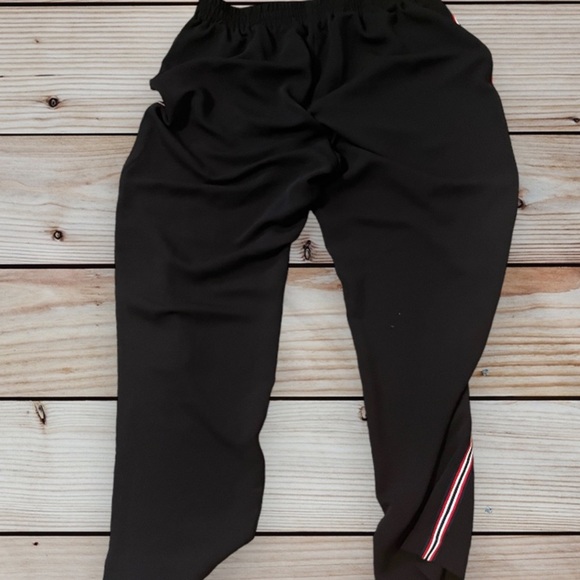 Lush chiffon track pant joggers - Picture 2 of 2